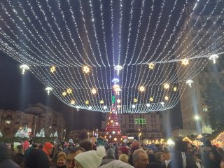 Târgoviștea strălucește din nou în luminițele sărbătorilor de iarnă